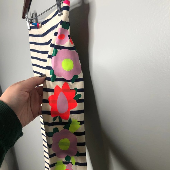 Crewcuts by J crew stripe flower leggings pants - Picture 4 of 8